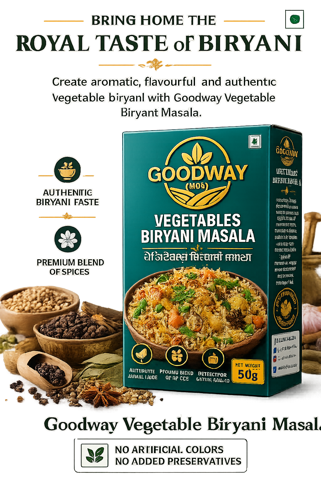 Goodway Vegetable Biryani Masala